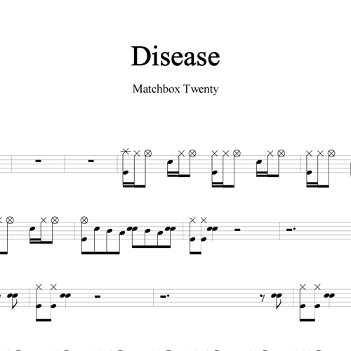 鼓谱*Matchbox Twenty_Disease.asp